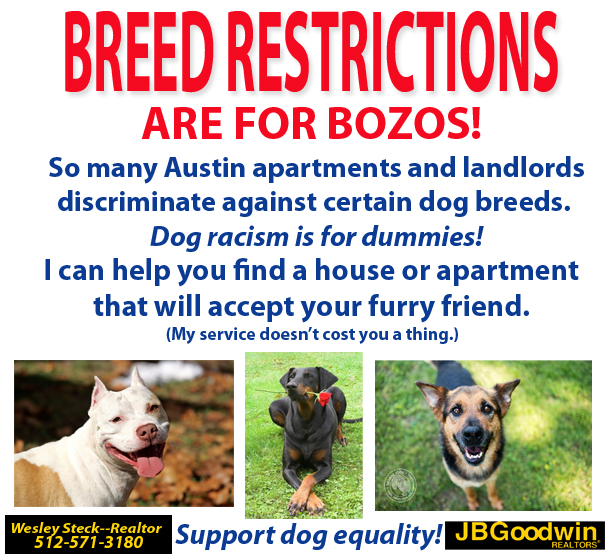 equal opportunity housing dog restrictions